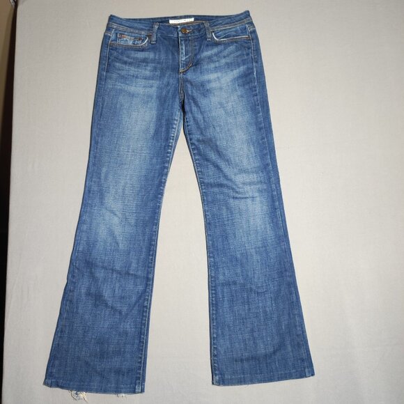 Joe's Jeans women's size W30 denim blue colour mid-rise western boot cut denim - Picture 1 of 12